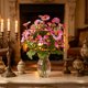 thumbnail image 4 of Decoración al mayorista de ramo de pensamientos artificiales de 5 tallos • Flores de pensamiento falsas para bodas, jardines, salones, jardinería, exhibiciones florales, 4 of 6