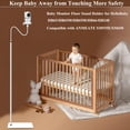 thumbnail image 2 of Soporte para monitor de bebé EYSAFT compacto para óptica infantil DXR-8 Pro Nanit Pro Vetch eufy Momcozy BM01 HelloBaby VAVA Hipp UKSUP ANMEATE SM935E Arlo Motorola, 2 of 5