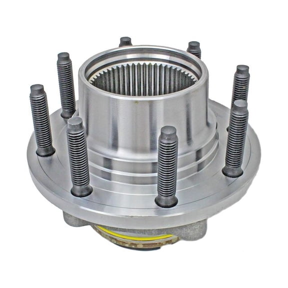 Front Wheel Bearing Hub Assembly - Compatible with 1999 - 2001 Ford F-250 Super Duty 4WD with Single Rear Wheels (From 03/08/99) with 2-Wheel ABS 2000