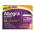 thumbnail image 4 of Allegra Fexofenadine 180mg Antihistamine Relief Indoor & Outdoor Allergy 70ct, 4 of 7