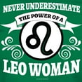thumbnail image 3 of CafePress - Leo Woman T Shirt - Women's Traditional Fit Dark T-Shirt, 3 of 4