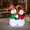 6FT Shivering Snowmen, variant on 6FT Shivering Snowman Animated Lighted Outdoor Christmas Inflatable Yard Decoration
