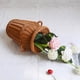 thumbnail image 3 of Arreglo de flores Fernando jarrón tejido creativo almacenamiento de plantas flores secas, 3 of 7