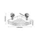thumbnail image 3 of Fiudx Ofertas y liquidaciones Estante de ventosa con diseño de glaciar estilo Caddy de pared transparente sin taladro, almacenamiento rectangular multifuncional extraíble para Baño, 3 of 7