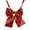 Red, variant on Toddler Boys Girls Tie Bowknot Striped Patterned Clothing Accessories For Kids Size One Size