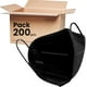 thumbnail image 1 of Pack de 200 Cubrebocas KN95 | Color Negro | Cubre Bocas Protección Alta Eficiencia 5 Capas de Filtración | Face Mask Ajuste Cómodo y Seguro, 1 of 7