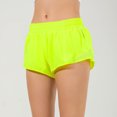 thumbnail image 1 of Pantalones cortos deportivos para mujer Naked Sense de secado rápido en stock Riding Running Series Pantalones cortos de fitness Fake Two Piece, 1 of 6
