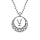 thumbnail image 1 of Ummm rojo fresa gracioso dibujo Collares Colgante Retro Moon Stars Jewelry Unbranded M, 1 of 3
