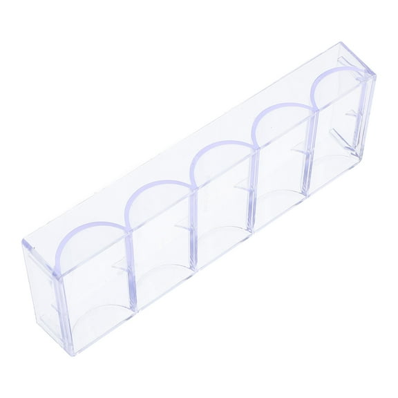 Zehuanyu Clear Cracker Serving Tray Display Tray Cracker Holder for Serving Trays Food Display Cracker Serving Tray Stand for Home Party Events