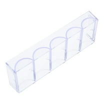 Zehuanyu Clear Cracker Serving Tray Display Tray Cracker Holder for Serving Trays Food Display Cracker Serving Tray Stand for Home Party Events