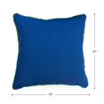 thumbnail image 2 of Greendale Home Fashions Cobalt 17 in. Square Outdoor Throw Pillow (2-Pack), 2 of 5