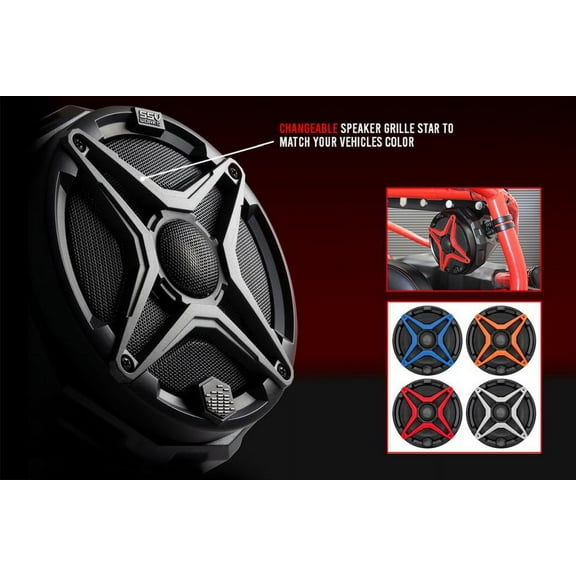 SSV Works Pair Of Grey 6.5" Speaker Grilles 170-WP-CGS-S