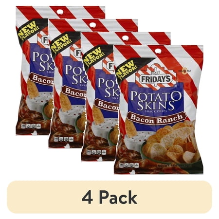 (4 pack) Mclane Company Tgi Friday Potato Skin Bacon Ranch