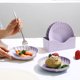 thumbnail image 5 of Platos multiusos para refrigerios con base | Juego de 5 bandejas para desechar conchas y huesos | Vajilla de plástico apta para lavavajillas para frutos secos, refrigerios y desperdicios de comida, 5 of 5