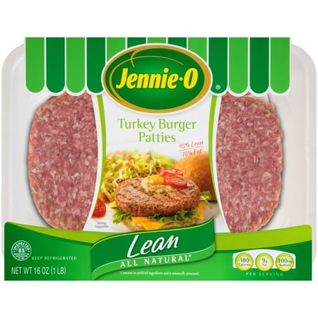 Jennie-O�� Lean Turkey Burger Patties 16 oz. Box