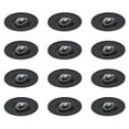 thumbnail image 1 of Round 3 inch Black LED Recessed Ceiling Down Light - 4000K Cool White - 12 Pack, 1 of 2