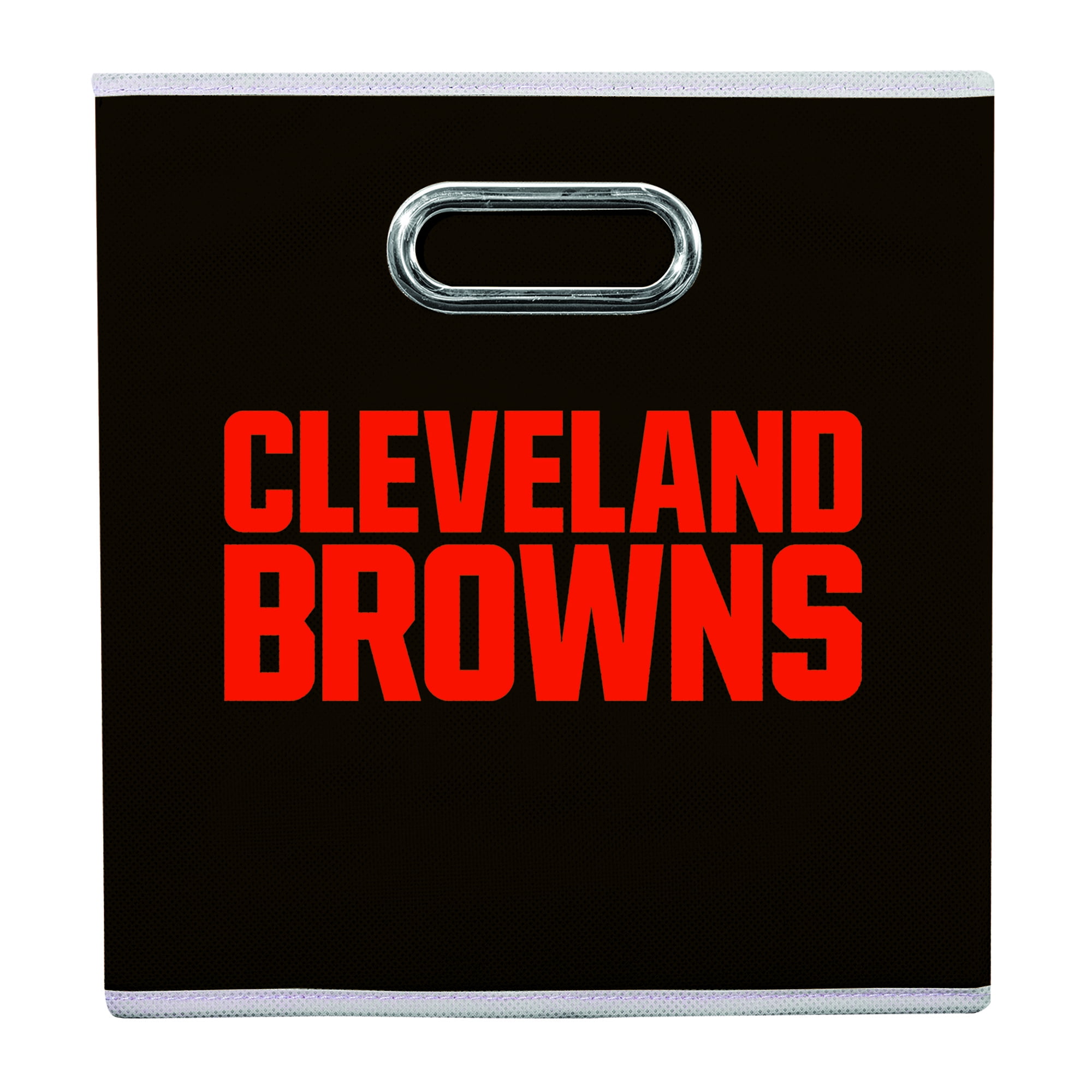 Franklin Sports NFL Cleveland Browns Collapsible Storage Bin