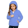 thumbnail image 5 of EnJoCho Children Boys Girls Lightweight Down Jackets Fall Winter Warm Coats Zip Up Hooded Quilted Puffer Outerwear Jacket, 5 of 9