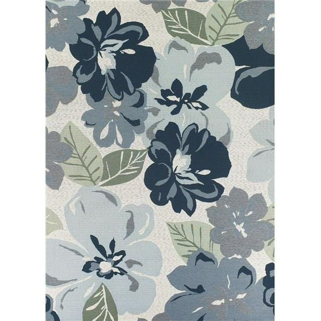 Couristan 40550234023311T 2 ft. 3 in. x 3 ft. 11 in. Dolce Novella Power Loomed Rectangle Area Rug - Grey