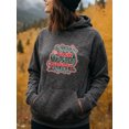 thumbnail image 2 of Winter Magic Christmas Hoodie for Men Women, Holiday Pullover Hooded Sweatshirt, Cozy Cotton Poly Blend, Festive Winter Outfit, 2 of 5