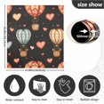 thumbnail image 3 of Hearts and Hot Air Balloons Dishwasher Magnetic Covers Magnet Sticker Kitchen Decor Dishwasher Refrigerator Front Door Covers Decorative Magnetic 23" x 26", 3 of 5