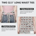 thumbnail image 6 of Animal Beagle Cute Dog Apron-Garden Aprons for Women with Pockets-Cotton Linen Waterproof Kitchen Cooking Gardening Aprons Adjustable for Kitchen,Cooking,BBQ and Salon 33x27 Inch, 6 of 7
