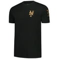 thumbnail image 2 of Men's New Era  Black New York Mets Bronze Logo with Cross Bats Established T-Shirt, 2 of 5