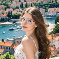 thumbnail image 4 of Fnochy Blue Light Glasses, Color Block Glasses, Anti-Blue Light Eyewear, Fluorescent Contrast Frames, Unisex Design - Reduce Eye Strain, Stylish & Comfortable for Daily Use, 4 of 6
