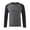 28# Dark Gray, variant on Men's 3/4 Sleeve Shirts Crew Neck Baseball T Shirts Casual Moisture Wicking Athletic Raglan Tops Black S