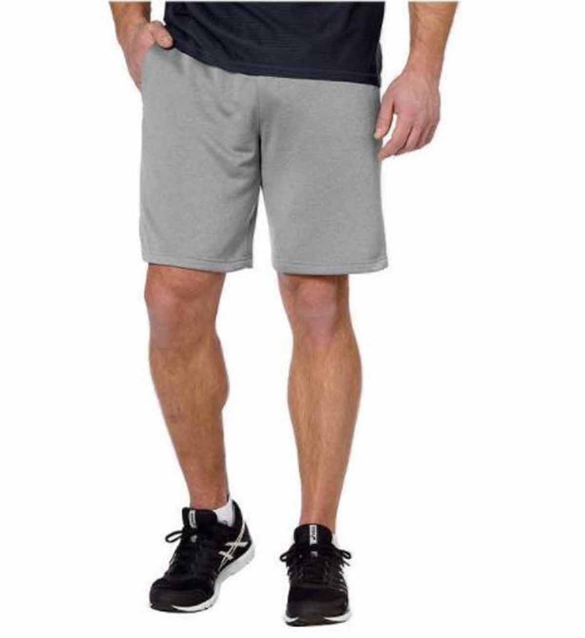 champion men's fleece shorts