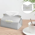 thumbnail image 6 of Masteelf 3-Piece Napkin Box Set with Tissue Holder and Storage Pouch for Household Towels and Paper Napkins, 6 of 8