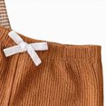 thumbnail image 4 of Toddler Baby Boy Clothes Summer Outfits Clothing Set Color Block Striped Sleeveless Top Drawstring Shorts Casual Daily Wear Size 6-9 Months, 4 of 6