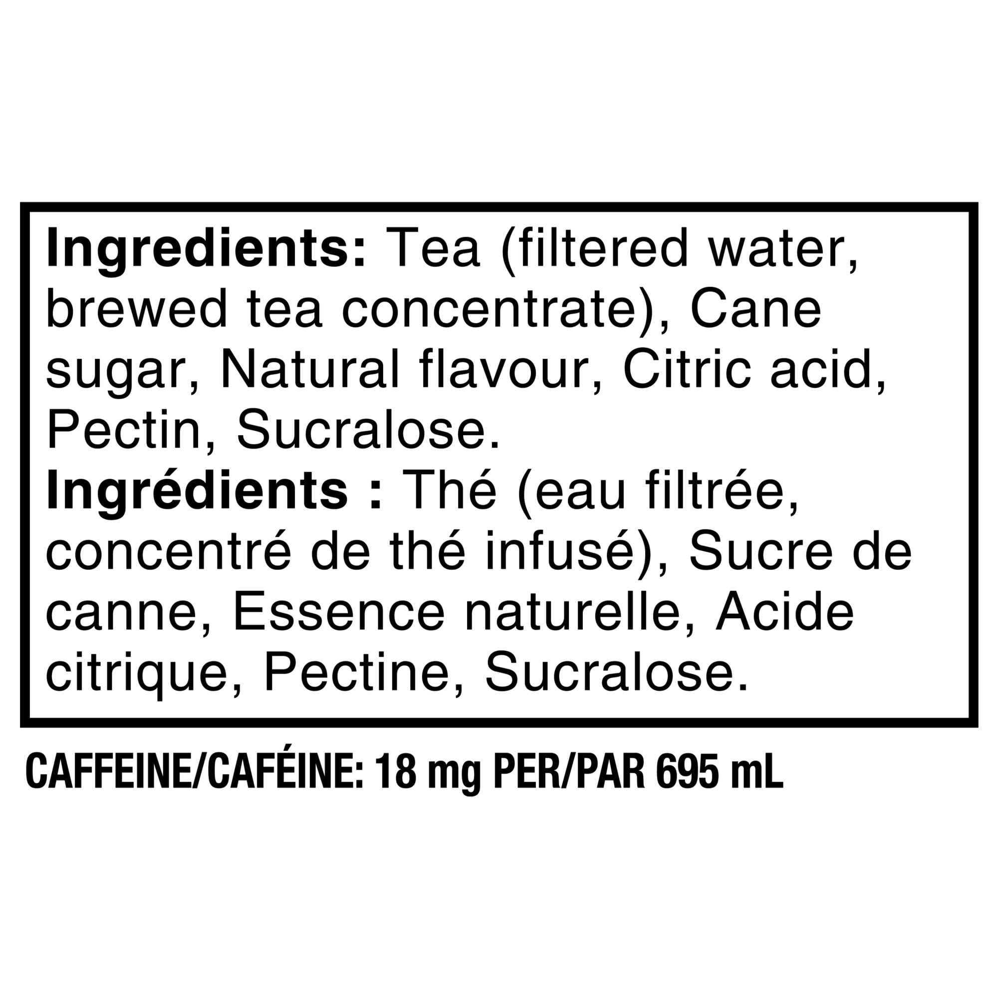 Peace Tea Fuisquet Cannette, 695 mL