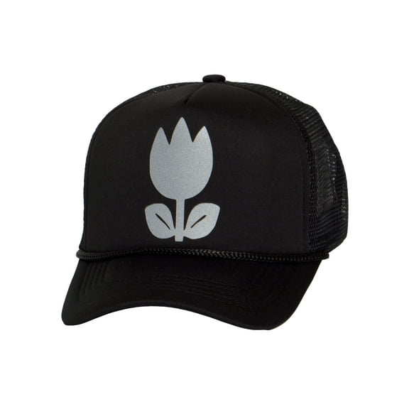 Mens Reflective Power Cap - Visibility Design Cosplay Trucker Hats, Flower