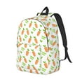 thumbnail image 2 of Yiaed Vegan Fruit Carrot Print Backpack, Premium Laptop Backpack, Travel Backpack for Women, Lightweight Backpacks, Comfortable Back Pack-Medium, 2 of 5