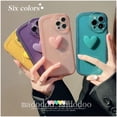 thumbnail image 2 of Cute Casing OPPO Reno 8 7 6 5 Pro 5F 4G 5G A16K A16E A73 2020 A94 A71 F1s F11 INS Candy Simple Love Airbag Clear Oval Edge Protection Soft Phone Case Back Cover NKS 18, 2 of 4