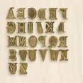thumbnail image 3 of 26pcs Hot-Stamps Uppercase Alphabet Set for Branding and Personalization of Wood, Leather, and Other Surfaces, 3 of 6