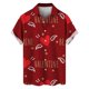 thumbnail image 3 of Camisetas de manga corta para hombre, con estampado 3D de amor, gráfico, camisas de botones para el día de San Valentín, blusa informal de verano para playa para hombre, 3 of 5
