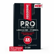 Absorbine Jr. Pro Pain Relief Cream 3 oz (Pack of 12)