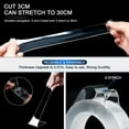 thumbnail image 3 of Double-Sided Tape Heavy Duty 9.84 FT x 1.18 in – Clear Removable Mounting Tape for Walls, Carpet, Rugs, Posters – Reusable, No-Residue, Indoor/Outdoor Nano Gel Grip, 3 of 7