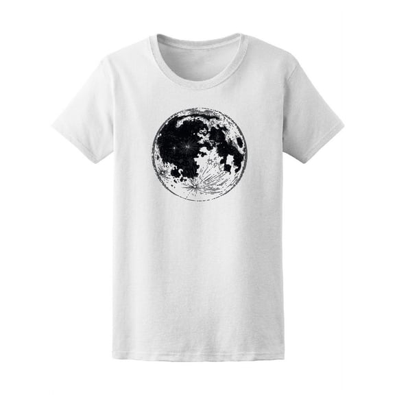 Moon Graphic Tee Women's -Image by Shutterstock