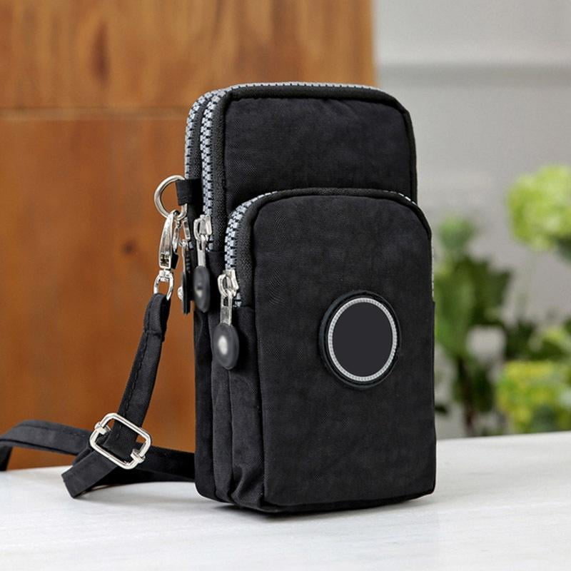Details about   Mini Pocket Waterproof Portable 2-Layer Coin Wallet Zipper Bag Pouch 17 