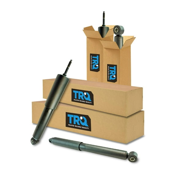 TRQ Front Rear Shock Absorber Driver Passenger Set Kit 4pc for Montero Sport SBA60492