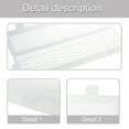 thumbnail image 3 of Portable 14 Inch Rectangular Tool Box Transparent Large Capacity Parts Organizers Storage Case for Enthusiasts, 3 of 10
