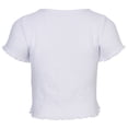 thumbnail image 3 of Women's White Stanford Cardinal Baby Top T-Shirt, 3 of 3