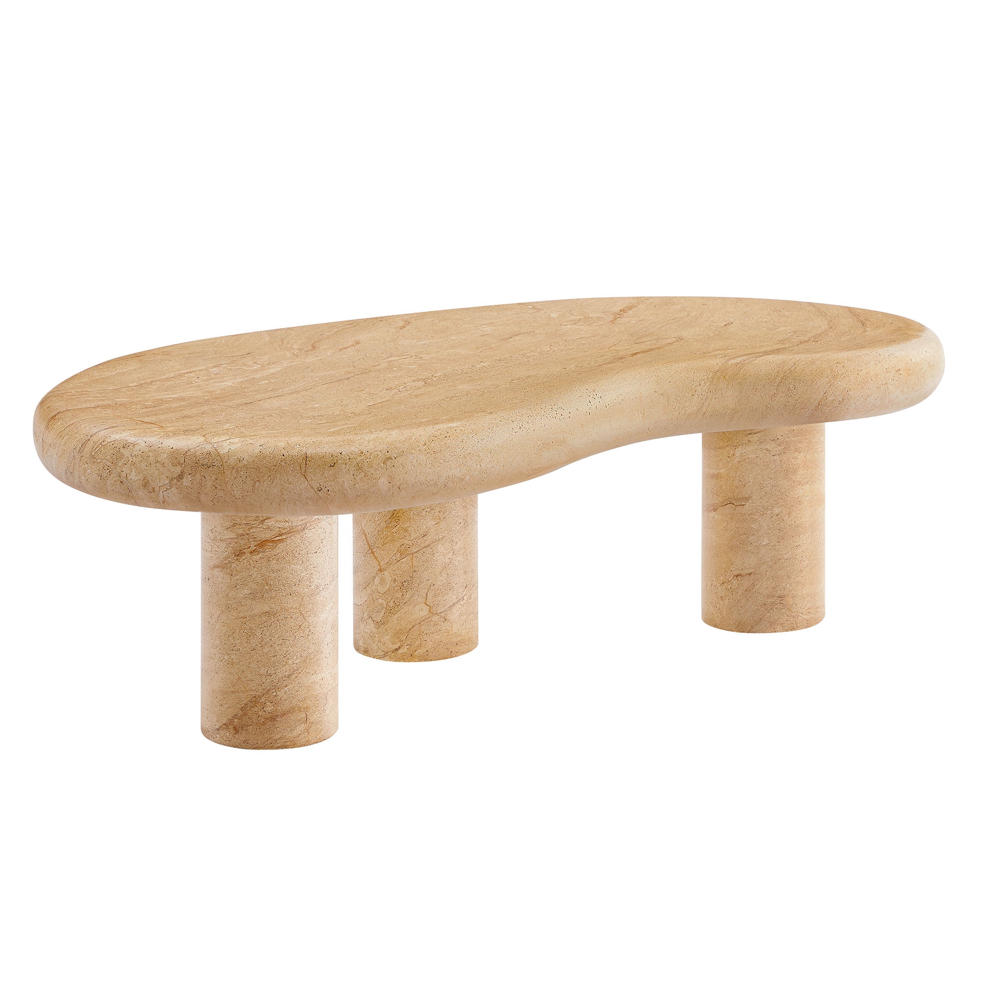 Elowen Coffee Table in Travertine