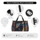 thumbnail image 4 of Easygdp Moonlit Night Sky Wolf Bolsa de Gimnasio, Bolsa de Viaje Duffel, Bolsa de Fin de Semana con Compartimentos, Bolsa de Mano para Noche, 4 of 7