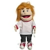 Sunny Toys GL1511 14 In. Blonde-Haired Boy In White Top, Glove Puppet