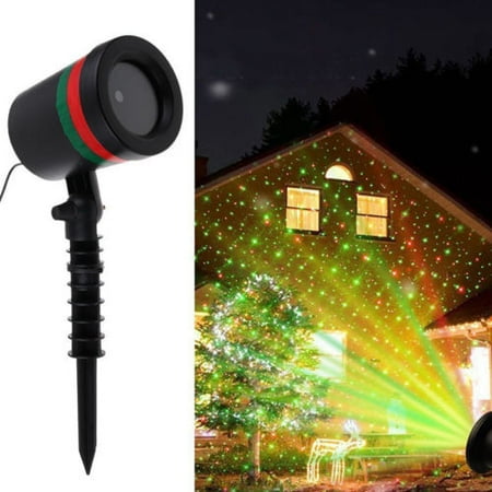 Garden Laser Star Light Projector Fairy Show Outdoor Party Christmas Holiday Shower Landscape LED (Best Outdoor Christmas Light Projector)