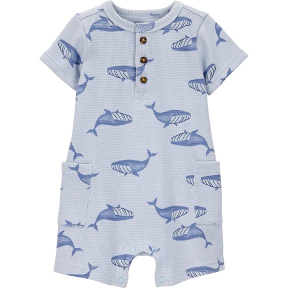 Carter's Child of Mine Baby Boy Romper, Sizes 0/3-24 Months